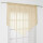 Zipfelgardine mit Stangendurchzug 140x100 cm - Beige