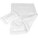 Kinder Betten-Set inkl. Bettwäsche 100x135cm / 40x60cm - Sterne Grau