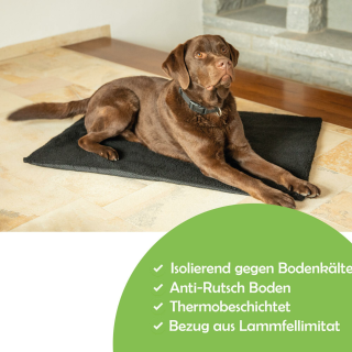 Thermotierdecke wrmeisolierend fr Haustiere