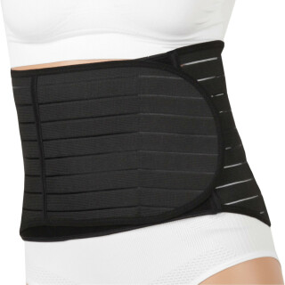 Bodyshaper / Bauch- und Rückenstützgürtel "Basic" Schwarz M/L