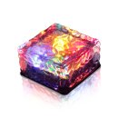 Solar LED Glasblock 10 x 10 x 5cm - 4 Farben