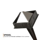 Solar Stecklampe Schwarz 28,5cm