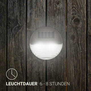 Solar LED Zaunlampe 11cm 