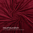 Bettwäsche Cashmere Touch - 80x80+135x200 cm - Rose / Beere