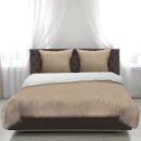 Bettwsche Cashmere Touch - 80x80+155x220 cm - Beige / Taupe