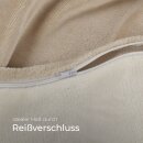 Bettwäsche Cashmere Touch - 80x80+155x220 cm - Beige / Taupe