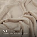 Bettwäsche Cashmere Touch - 80x80+155x220 cm - Beige / Taupe