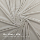 Spannbettlaken Cashmere Touch - 90-100x200cm ( Silber )