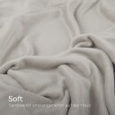 Spannbettlaken Cashmere Touch - 90-100x200cm ( Beige )