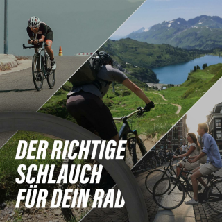 Fahrradschlauch 20 Zoll ( AV ) 20x1,75 - 2,125 ( 40/62 - 406 ) - Auto Ventil