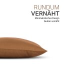 Dekokissen 40x40 cm Living - 5er Pack - Braun