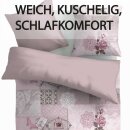 Bettwäsche Cashmere Touch 80x80+135x200 cm Ornament Rose