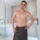 Sauna Kilt "Frottier" Anthrazit - 60x145cm "Herren"