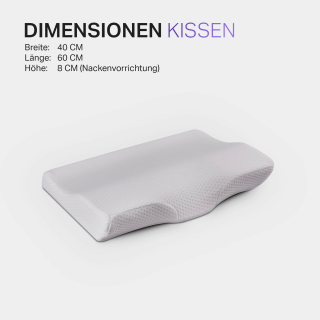 Nackensttzkissen Premium 36x57x10cm