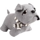 Türstopper Mops/Bulldogge 25x20cm ( Silber )