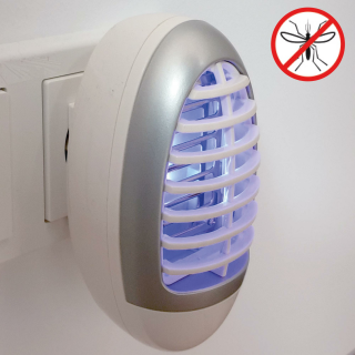 Blaulicht Mückenstecker, Insektenvernichter mit UV-Licht, für Räume bis 20m² - Insektenfalle - ohne chemische Mittel