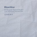 Visco-Topper Top Cool 90x200x5cm blau/weiß gestreift