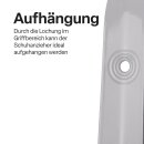 Schuhlöffel, Schuhanzieher im 2er Set ( 58cm & 16,5cm ) - Weiß