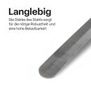 Schuhlöffel Metall XXL ( 79cm ) - 2er Pack Silber