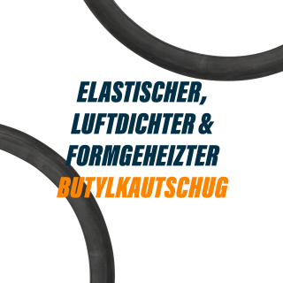 Fahrradschlauch 2er Pack 20 Zoll ( AV ) 20x1,75 - 2,125 ( 40/62 - 406 ) - Auto Ventil