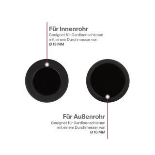 Endstcke fr Stilgarnitur 2er