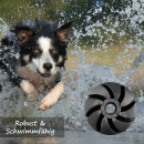 Hunde Spiralball Ø7cm "1er Pack" - Schwarz