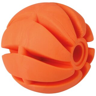 Hunde Spiralball Ø7cm "2er Pack" - Orange