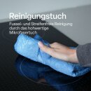 Microfaser Geschirrtuch Hoch-Tief 220gsm - 65cm x 45cm - ( 2er Pack ) Anthrazit