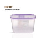 Frischhaltebox Schüttdose 1,4 Liter - 2er Pack ( 2 Stück ) Lila