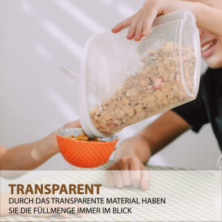 Frischhaltebox Schttdose 2,8 Liter - Set