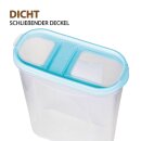 Frischhaltebox Schüttdose 2,8 Liter - 1er Pack ( 1 Stück ) Türkis