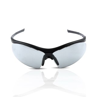 Sportsonnenbrille Schwarz