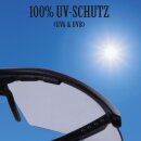 Sportsonnenbrille Schwarz