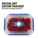 Frischhaltebox 0,9L - Lunchbox im Set Blau - 1er Pack ( 1 Stück )