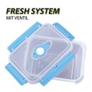 Frischhaltebox 1,5L - Lunchbox im Set Blau - 1er Pack ( 1 Stück )