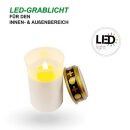 Grablicht LED - Weiß - 8er Pack ( 8 Stück )