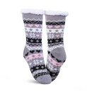 Hüttensocken "Herz" - Grau - 36-42 - ( 1 Paar )