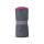 Sporttuch gerollt "grau" farbige Biese 40x80 cm - Pink