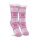 Hüttensocken "Schneeflocke" - Pink - 36-42 - ( 1 Paar )