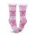 Hüttensocken "Schneeflocke" - Pink - 36-42 - ( 1 Paar )