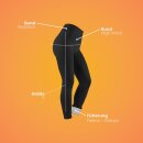 Thermo Leggings "weiches Innenfleece" S Schwarz