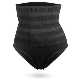 Bauchweg Unterhose - Bikinislip Schwarz S - 36/38