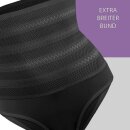 Bauchweg Unterhose - Bikinislip Schwarz S - 36/38