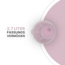 Salatschleuder - 2,7 Liter / Ø20cm - Rosa