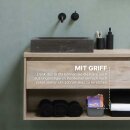 Küchenorganizer für Gewürze und Tüten - anthrazit