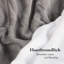 Wende-Bettwäsche Cashmere Touch - Wolkenschloss - Weiß - Grau