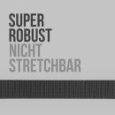 Stoffgürtel 130 x 3,8 cm - Schwarz