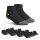 Sneaker Arbeits-Socken - 12er Pack - 43-46 - Schwarz