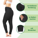 Wellness Hose - Damen Schwarz-M