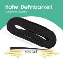 Gummiband 2,5 m x 2,5 cm - Schwarz